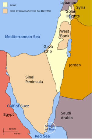 1967年以色列透過戰爭佔領西奈半島、加薩、西岸與戈蘭高地.jpg