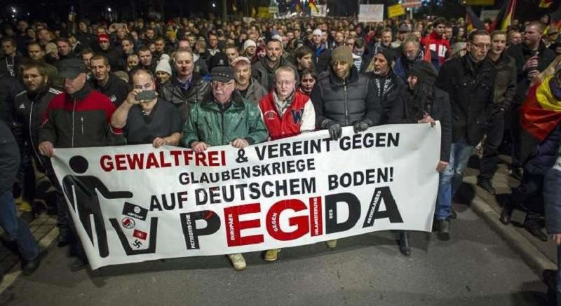  德國民眾抗議歐洲反伊運動（Pegida）
