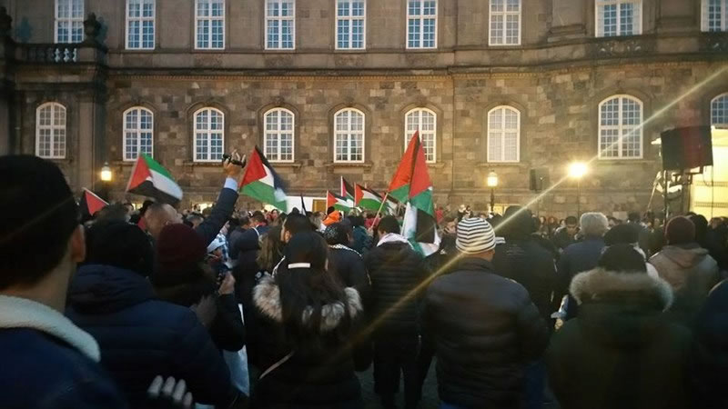 歐洲各地舉行支持巴勒斯坦示威，譴責以色列佔領暴行