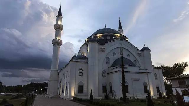 美國最大最美清真寺建成4月2日正式開放