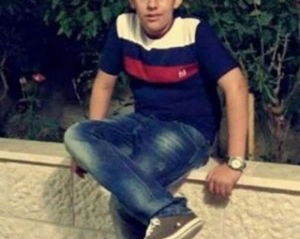 以色列士兵“誤殺”一名巴勒斯坦少年