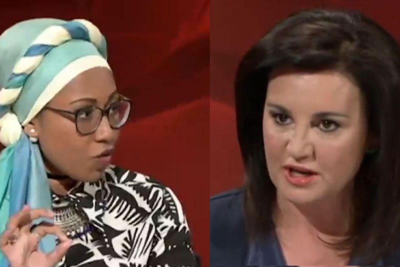 澳大利亞穆斯林女青年舌戰“仇伊症”女議員