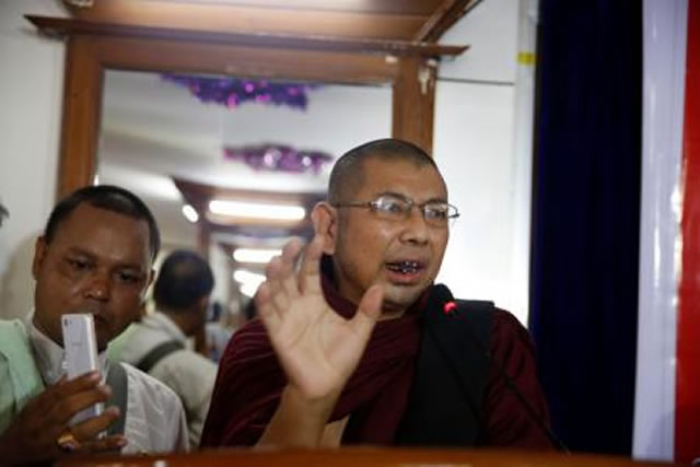 緬甸警方逮捕極端民族主義佛教徒