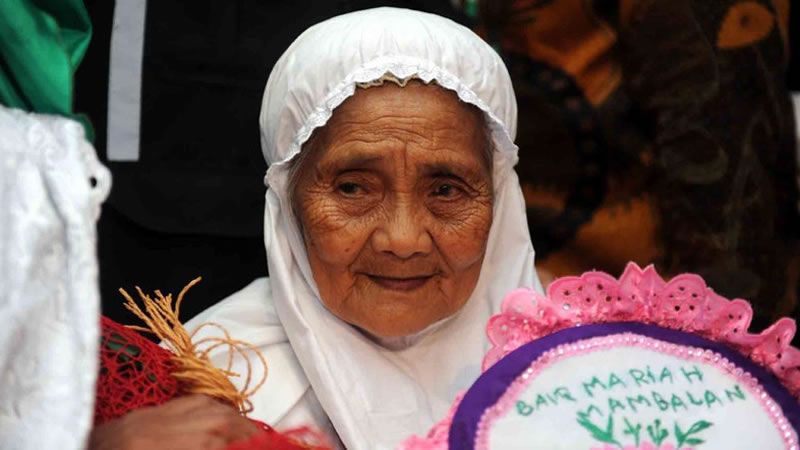  104歲印尼老奶奶到麥加朝覲