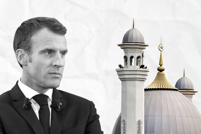 法國總統馬克龍：散播謠言抹黑穆斯林