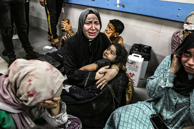 加沙醫院殘遭大屠殺引燃全球怒火，加沙戰爭轉捩點