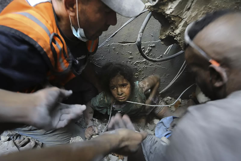 世界兒童日：以色列襲擊加沙致5500名兒童死亡