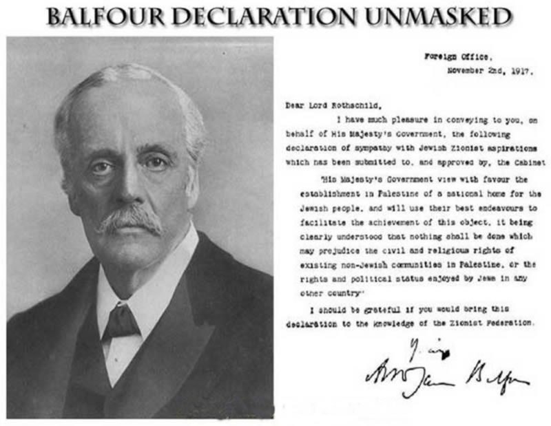 《貝爾福宣言》：民主與自由的喪鐘