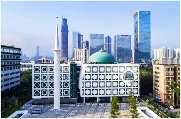 深圳清真寺，國際大都市里的現代清真寺！